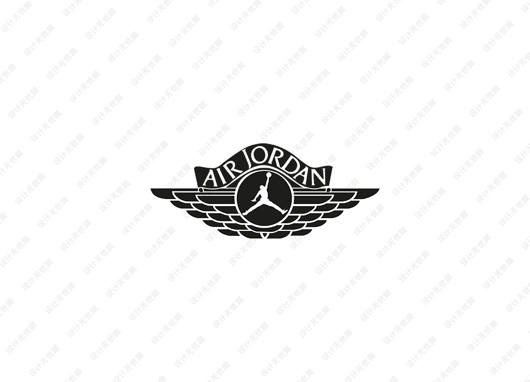 Air Jordan飞翼logo矢量标志素材