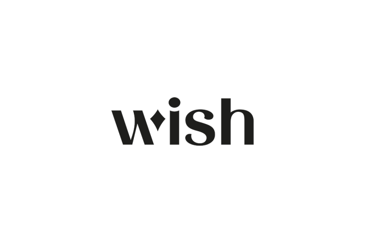 wish电商平台logo矢量标志素材
