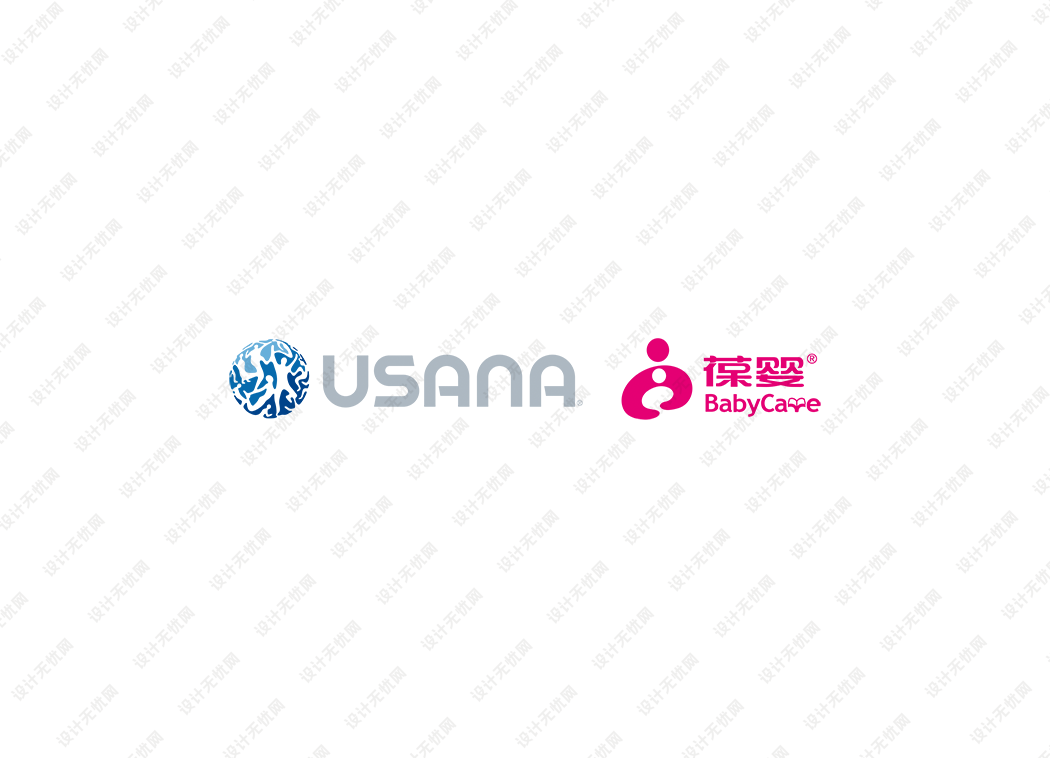 USANA葆婴logo矢量标志素材