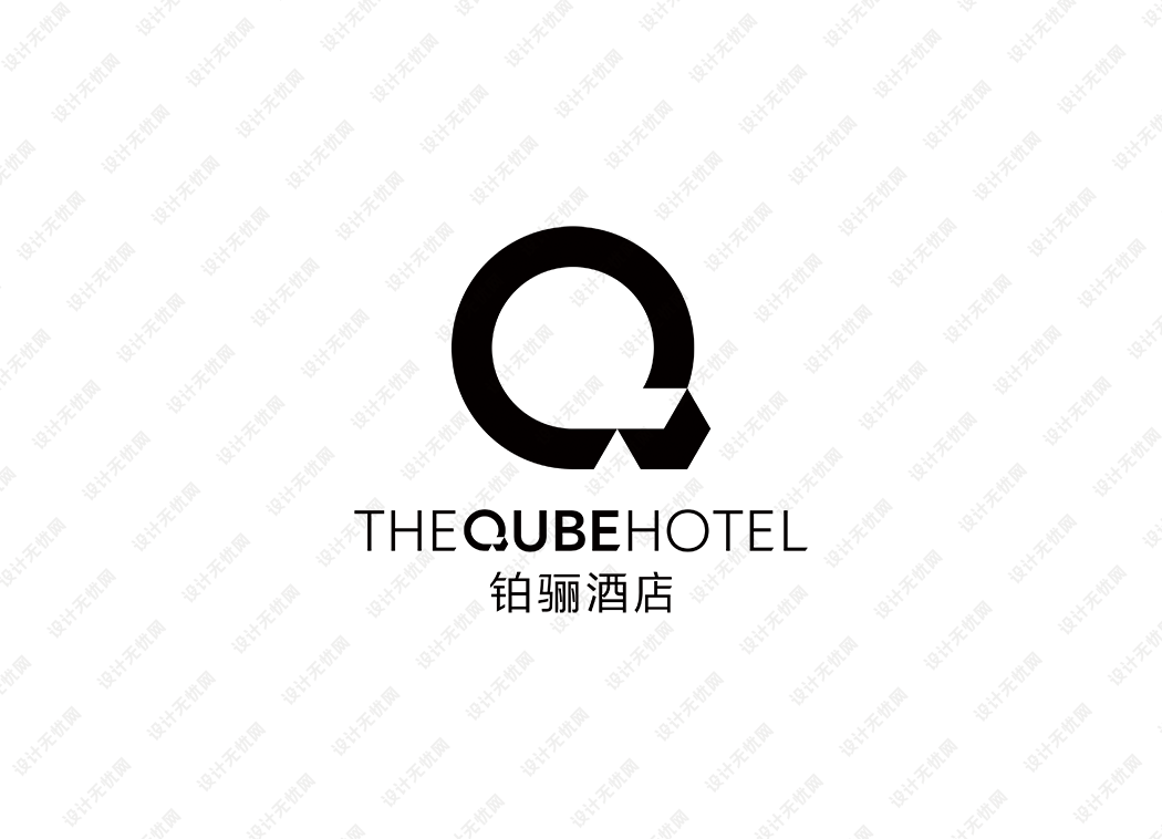 铂骊酒店logo矢量标志素材
