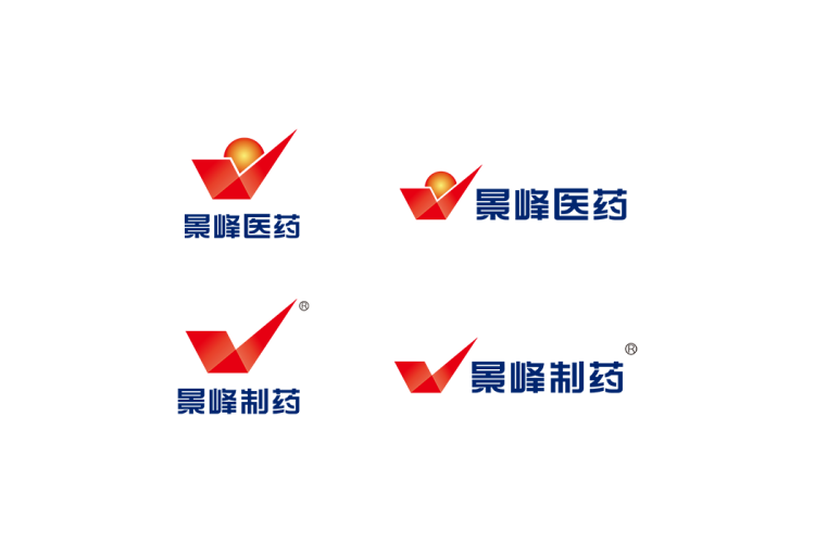 景峰医药logo矢量标志素材