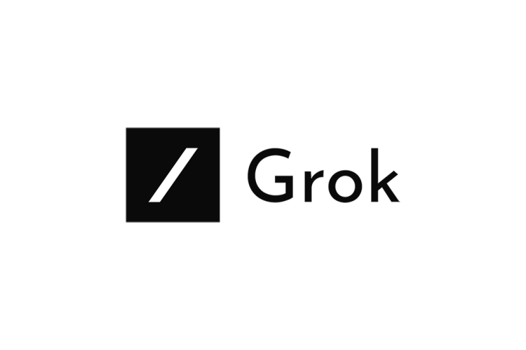 Grok AI大模型logo矢量标志素材