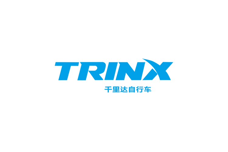 千里达（TRINX）自行车logo矢量标志素材