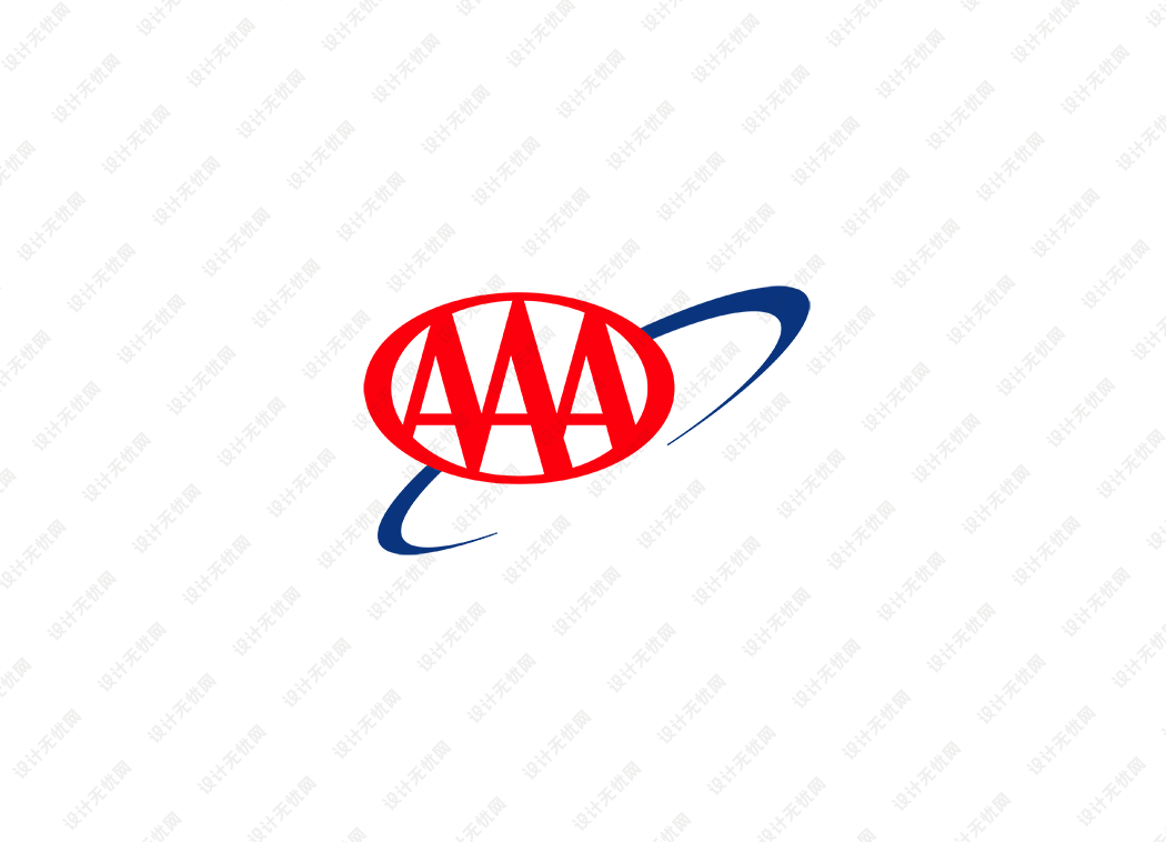 美国汽车协会（AAA）logo矢量标志素材