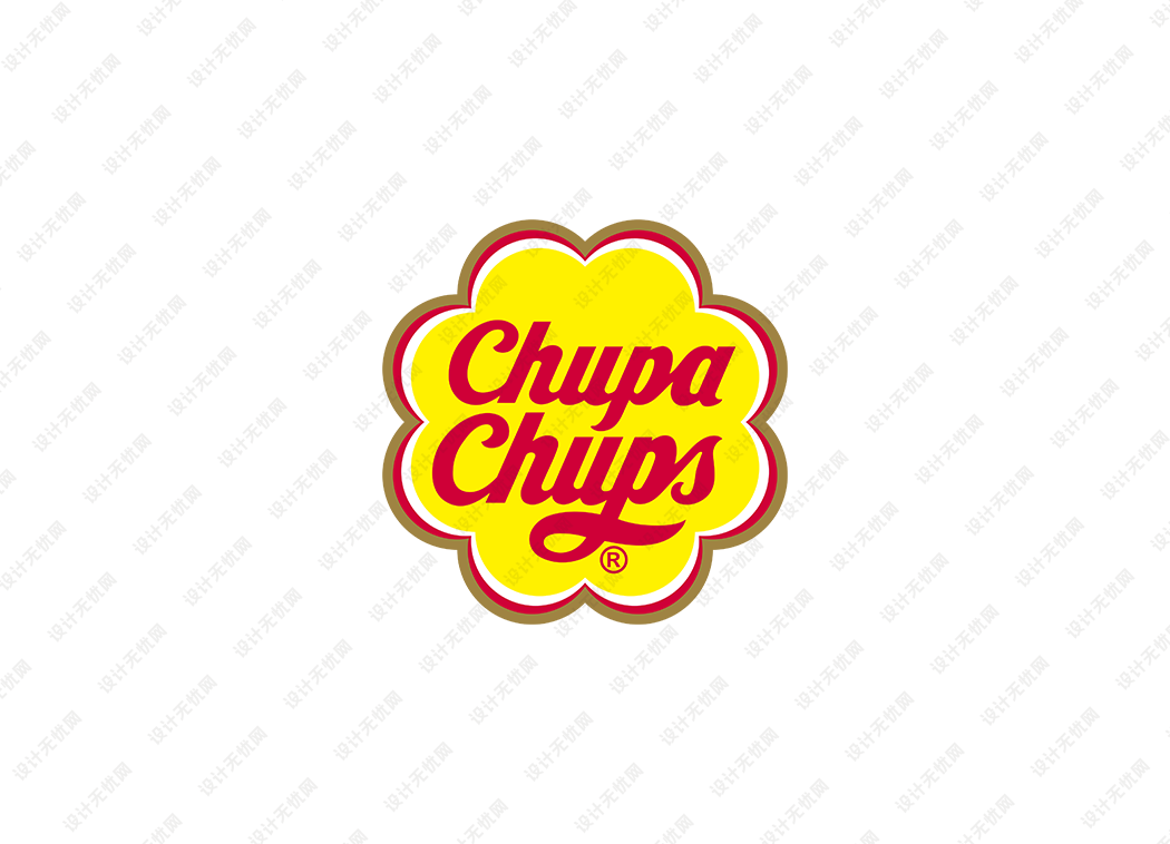 珍宝珠 (Chupa Chups) 棒棒糖logo矢量标志素材