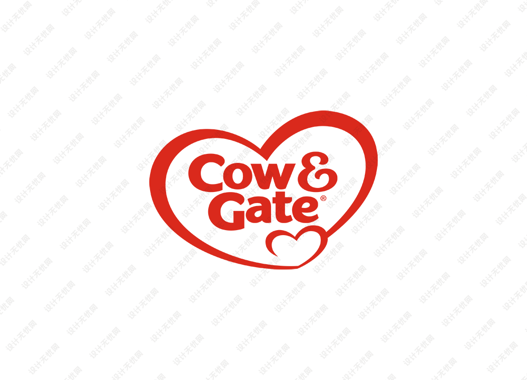 牛栏奶粉（Cow&Gate）logo矢量标志素材下载