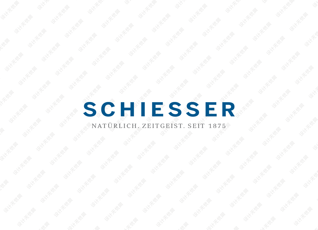 schiesser舒雅内衣logo矢量标志素材下载