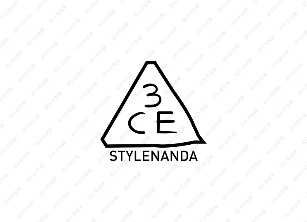 韩国3CE logo矢量标志素材下载