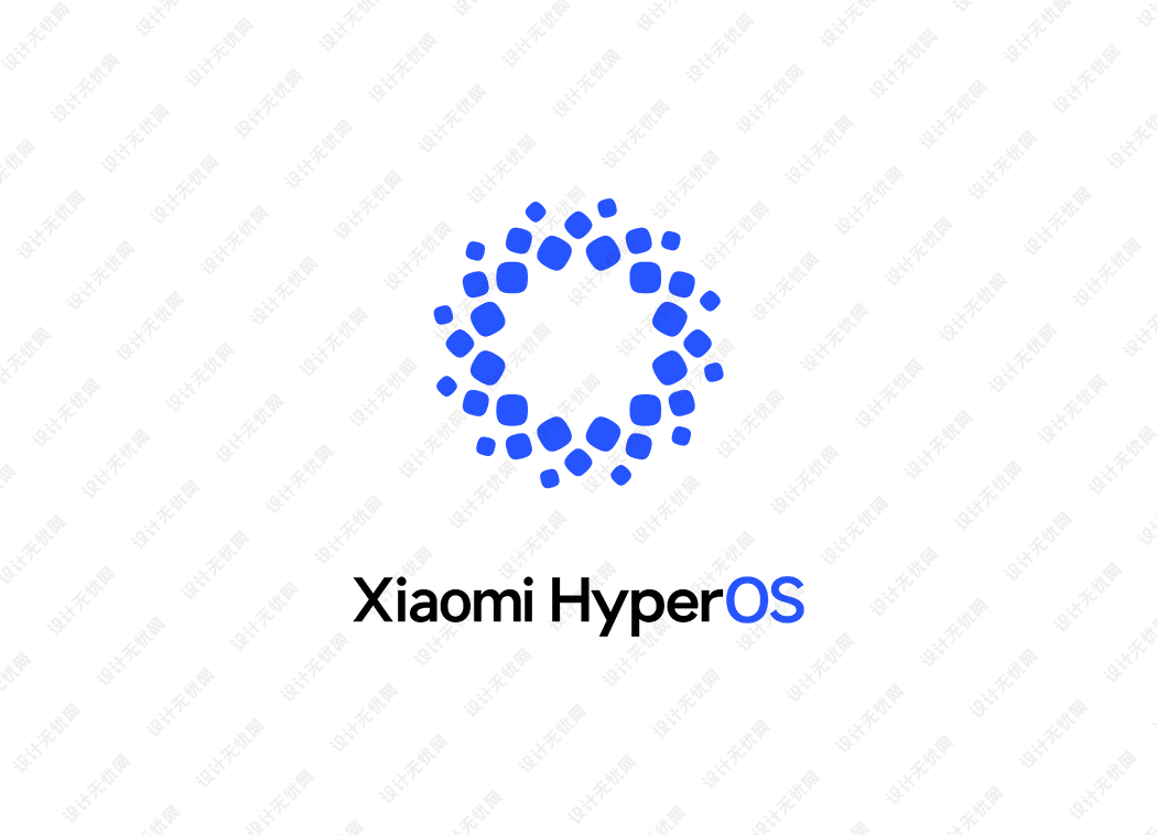 小米澎湃OS(HyperOS)logo矢量标志素材下载