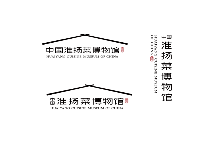 中国淮扬菜博物馆logo矢量标志素材