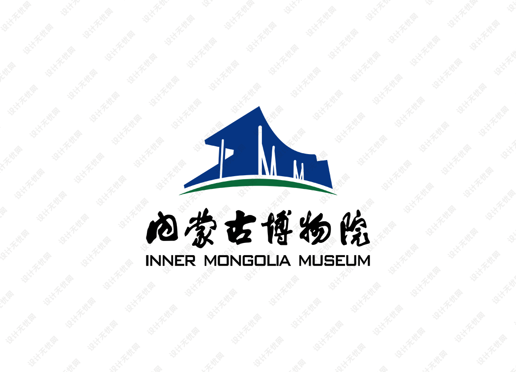 内蒙古博物院logo矢量标志素材