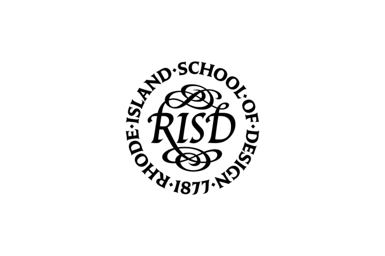 美国罗得岛设计学院校徽logo矢量标志素材