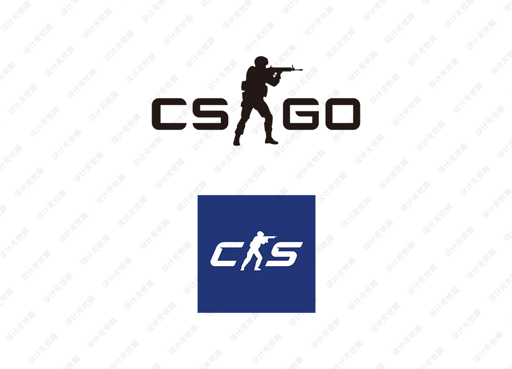 CSGO反恐精英logo矢量标志素材