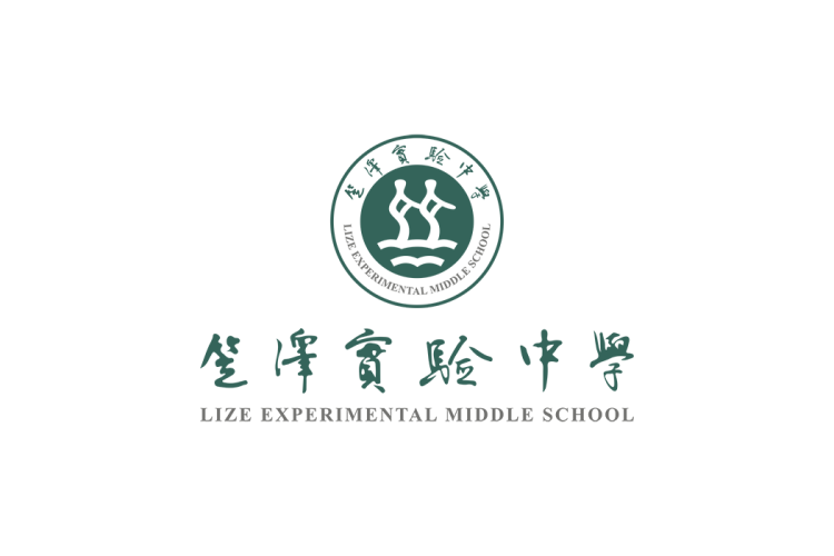 笠泽实验中学校徽logo矢量标志素材