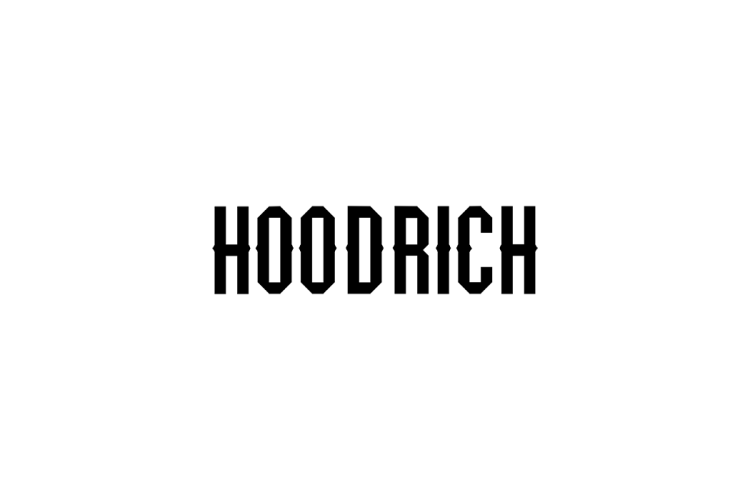 英国潮服品牌Hoodrich logo矢量标志素材