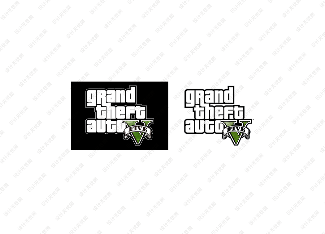 GTA5游戏logo矢量标志素材