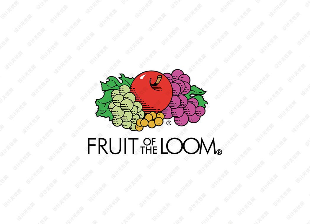 FRUIT OF THE LOOM 鲜果布衣logo矢量标志素材