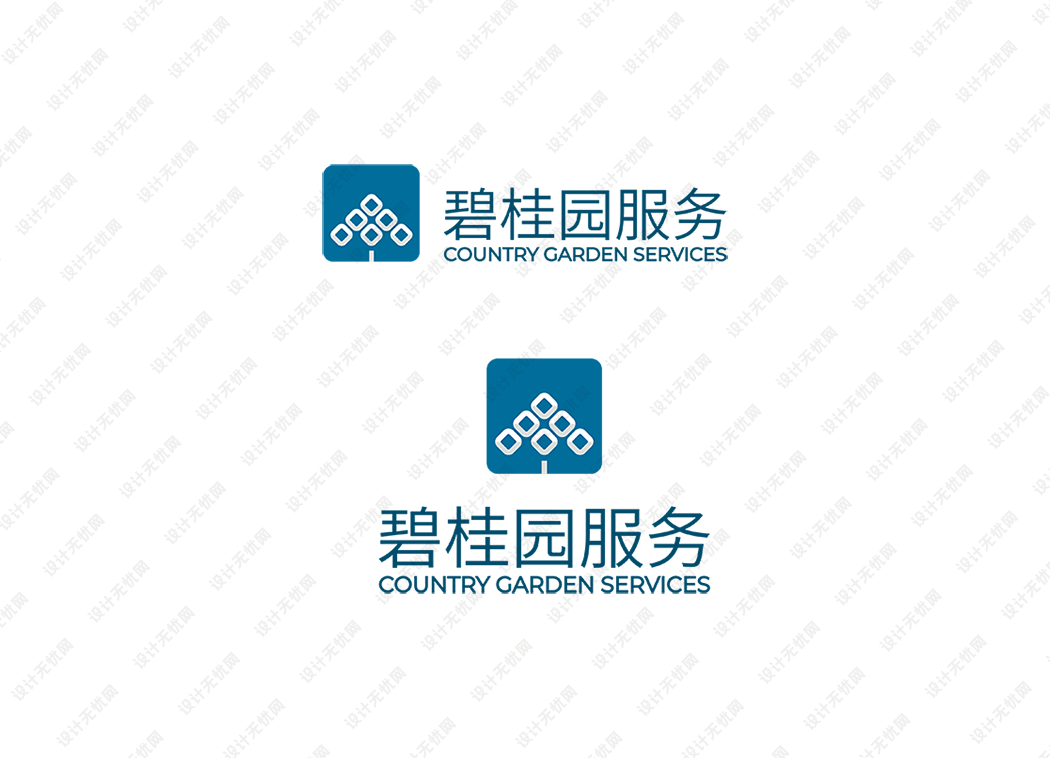 碧桂园服务logo矢量标志素材