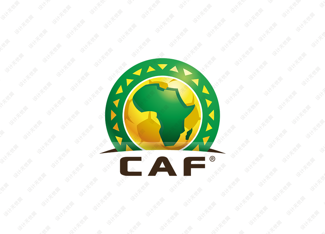 非洲足球联合会logo矢量标志素材