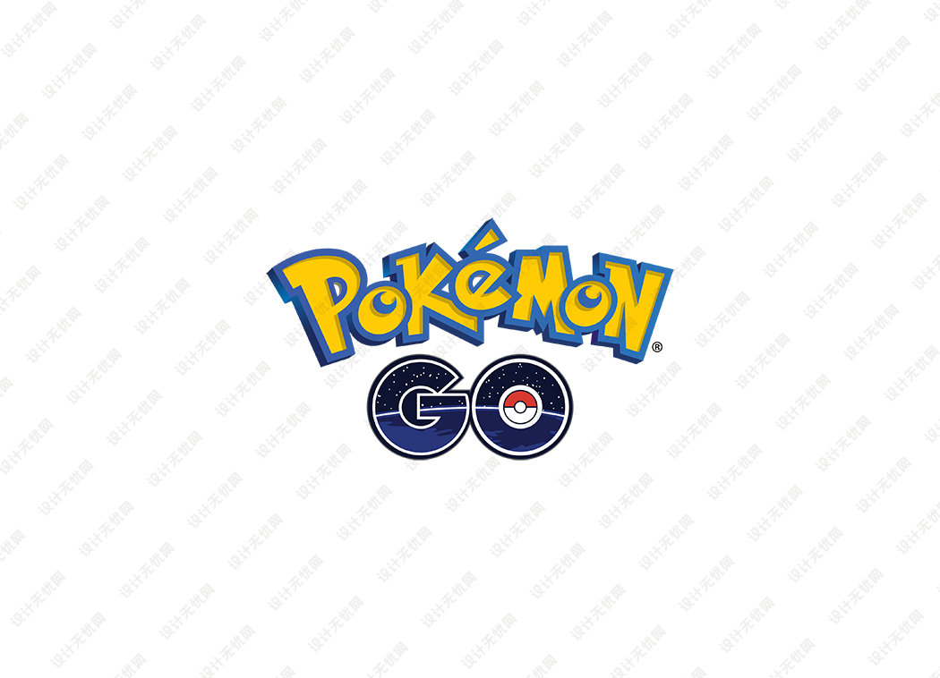 宝可梦GO（Pokemon GO）logo矢量标志素材