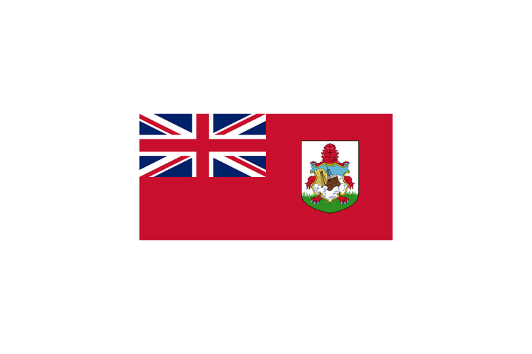 百慕大群岛国旗矢量高清素材