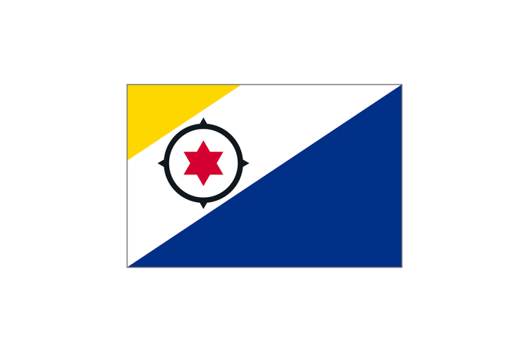 博奈尔国旗旗帜矢量高清素材