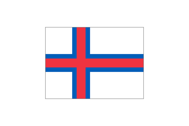 法罗群岛国旗旗帜矢量高清素材
