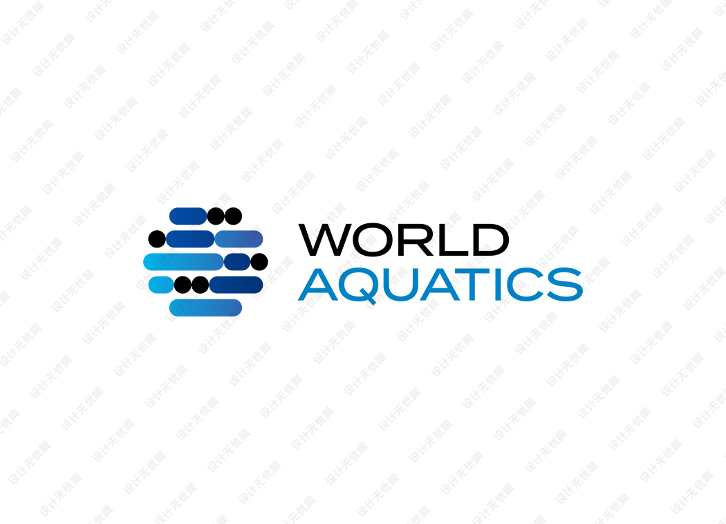 世界游泳联合会logo矢量标志素材