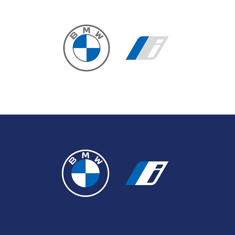 宝马i(BMW i)logo矢量标志素材