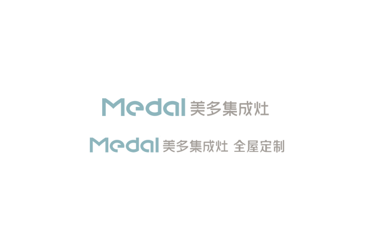 美多集成灶logo矢量标志素材