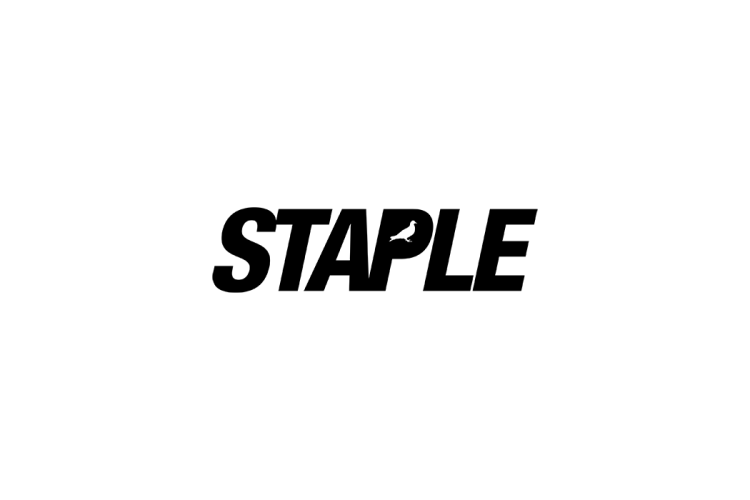 街头潮牌Staple logo矢量标志素材