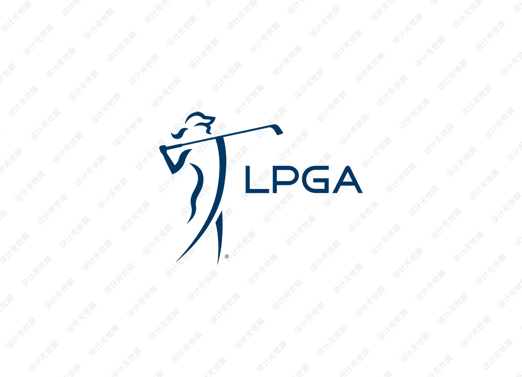 LPGA女子高尔夫锦标赛logo矢量标志素材