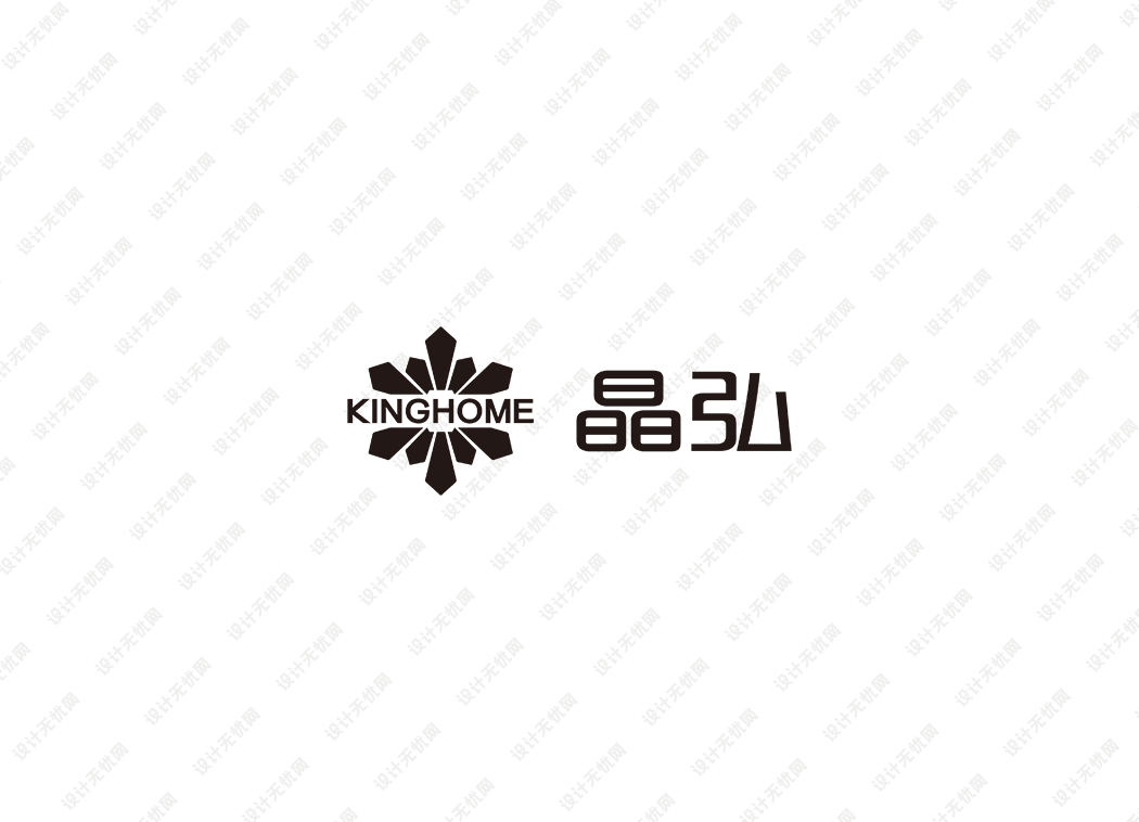 KINGHOME晶弘logo矢量标志素材