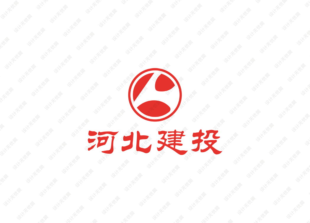 河北建投logo矢量标志素材