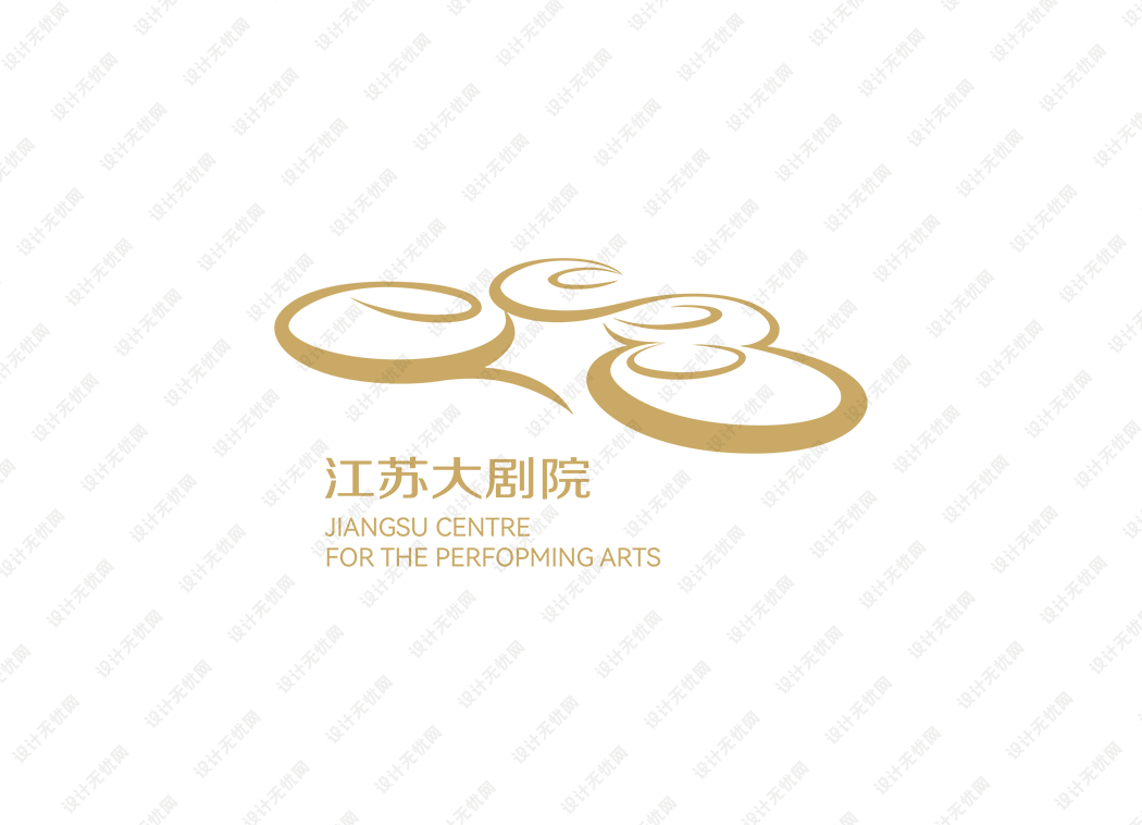 江苏大剧院logo矢量标志素材