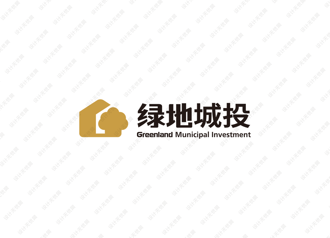 绿地城投logo矢量标志素材