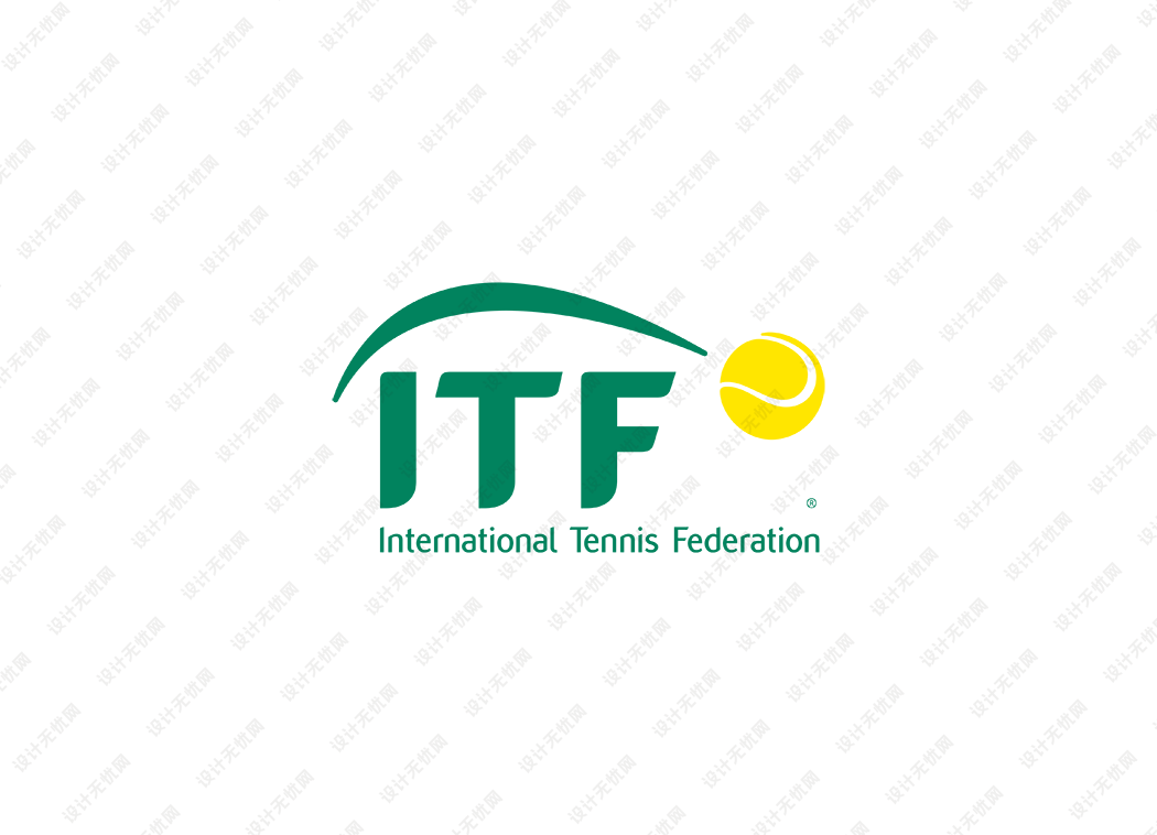 国际网球联合会logo矢量标志素材