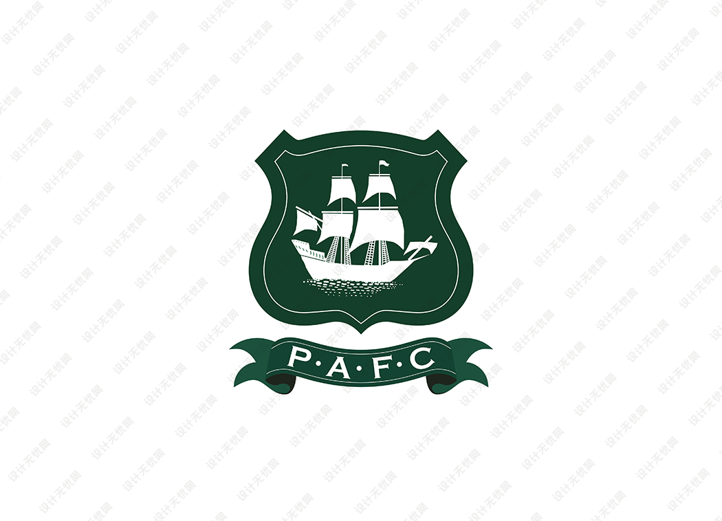 普利茅斯队徽logo矢量素材