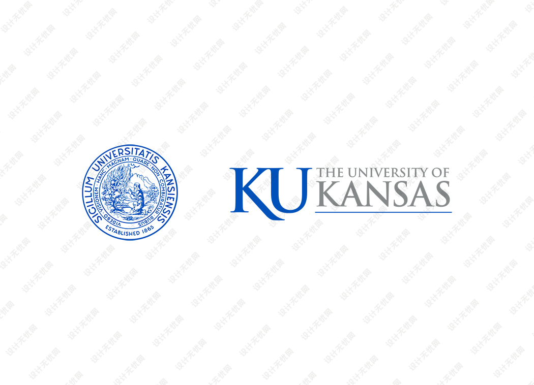 堪萨斯大学校徽logo矢量标志素材