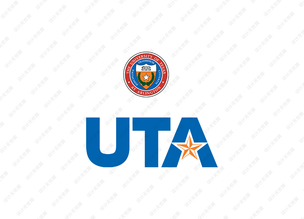 得克萨斯大学阿灵顿分校校徽logo矢量标志素材