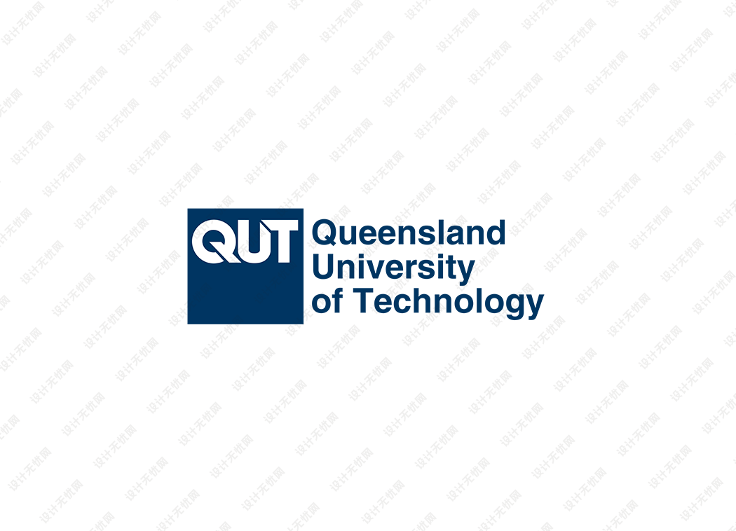 昆士兰科技大学校徽logo矢量标志素材