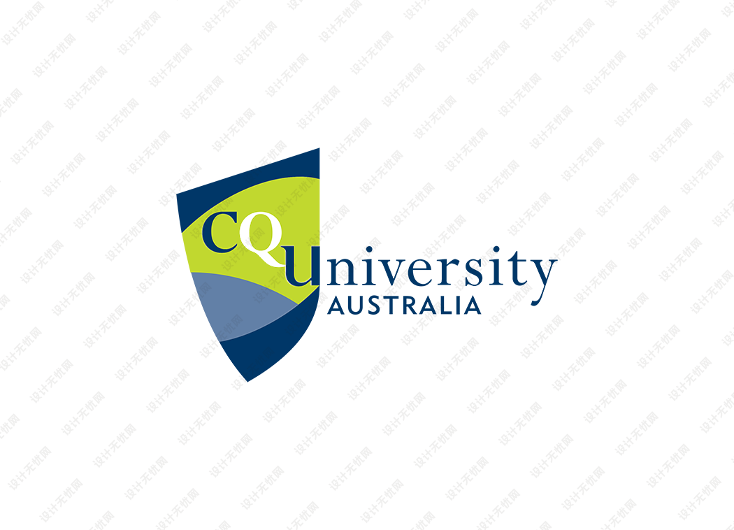 中央昆士兰大学校徽logo矢量标志素材