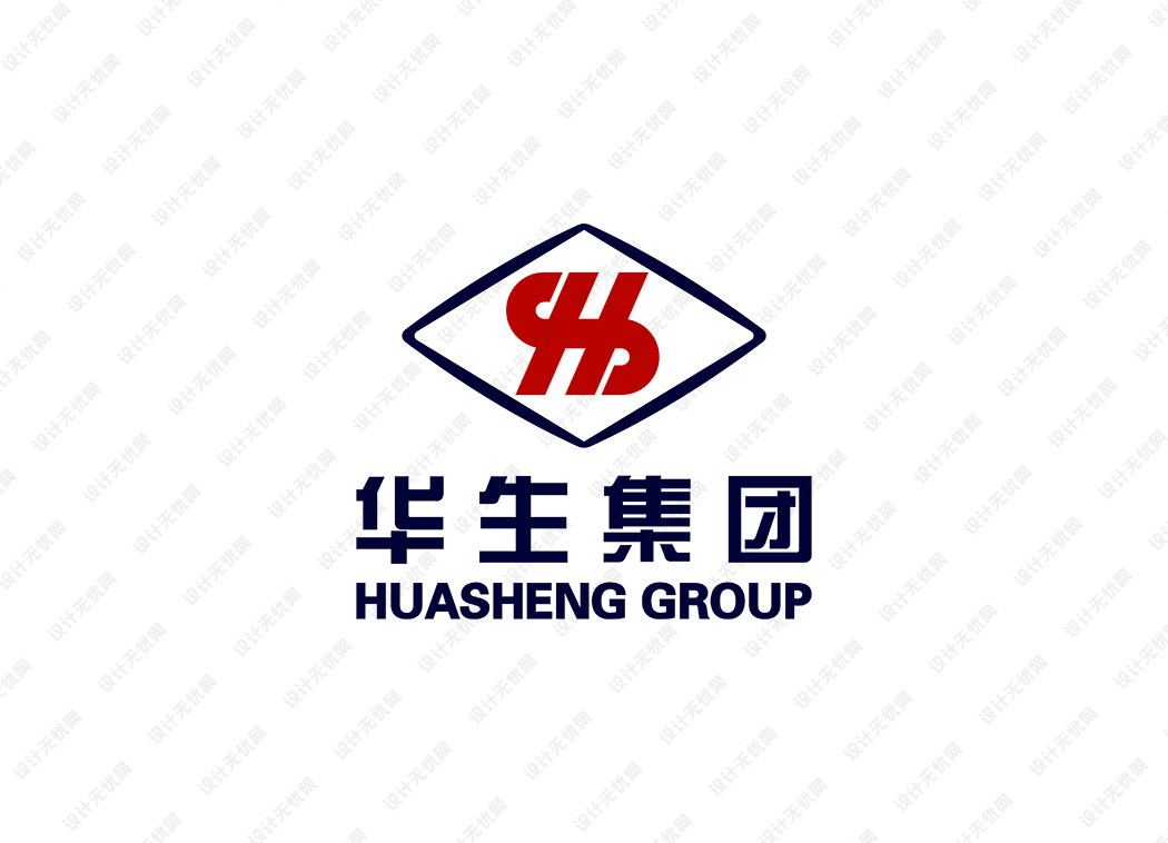 华生集团logo矢量标志素材