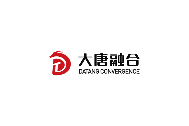 大唐融合logo矢量标志素材