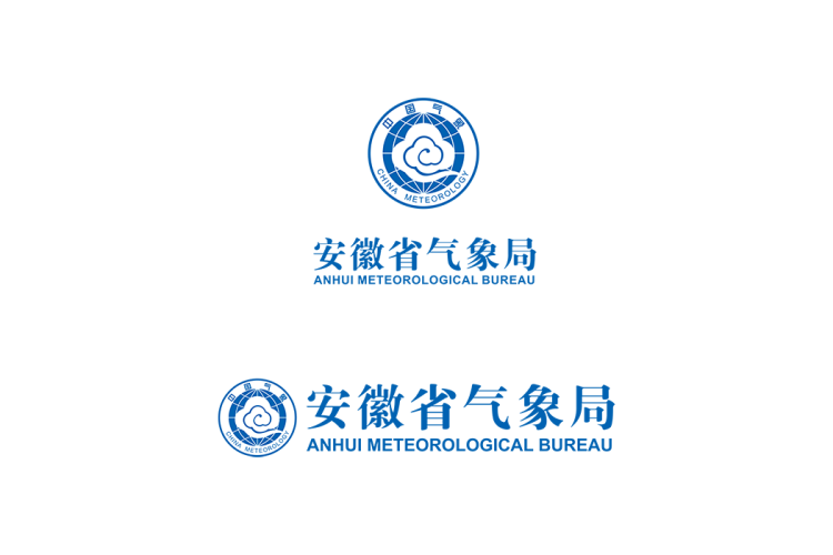 安徽省气象局logo矢量标志素材