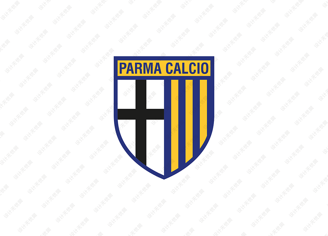 帕尔马足球俱乐部队徽logo矢量素材