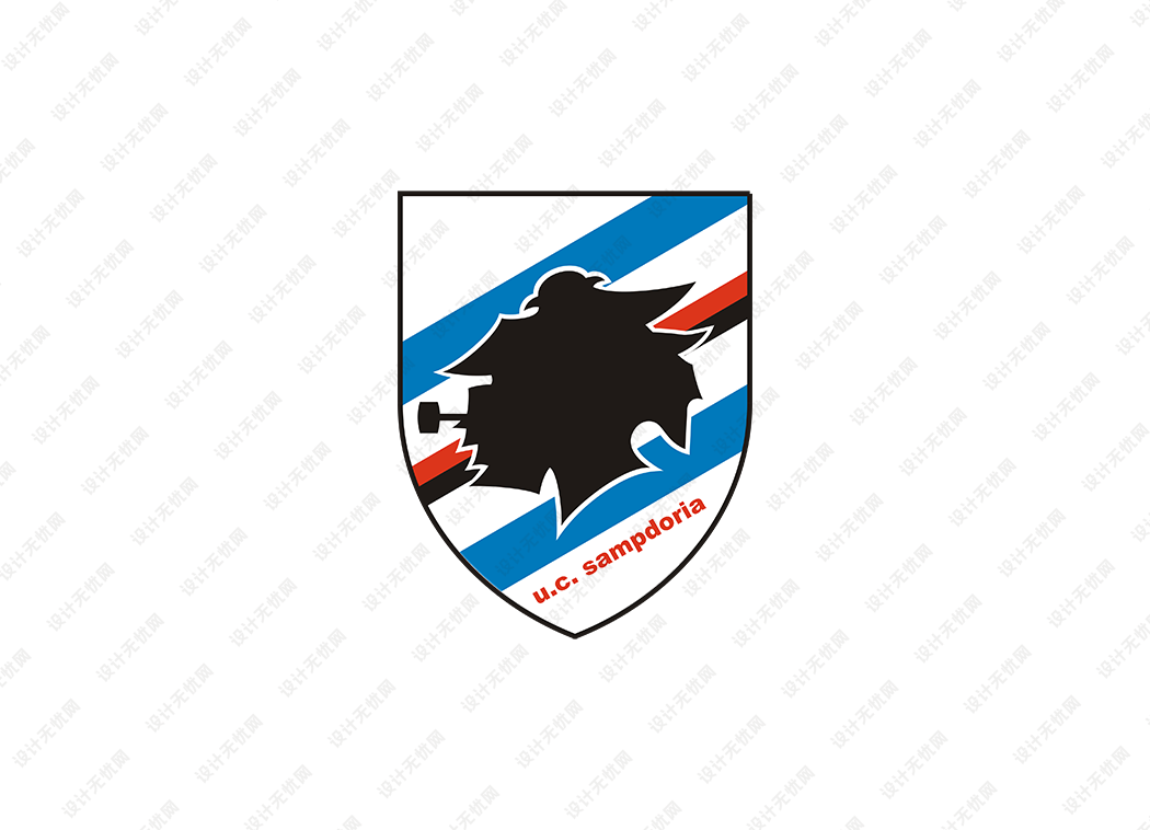 桑普多利亚队徽logo矢量素材