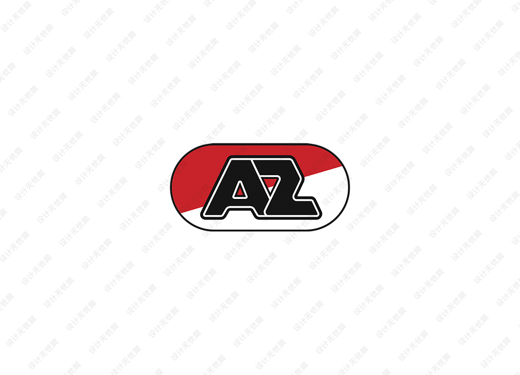 阿尔克马尔足球俱乐部队徽logo矢量素材