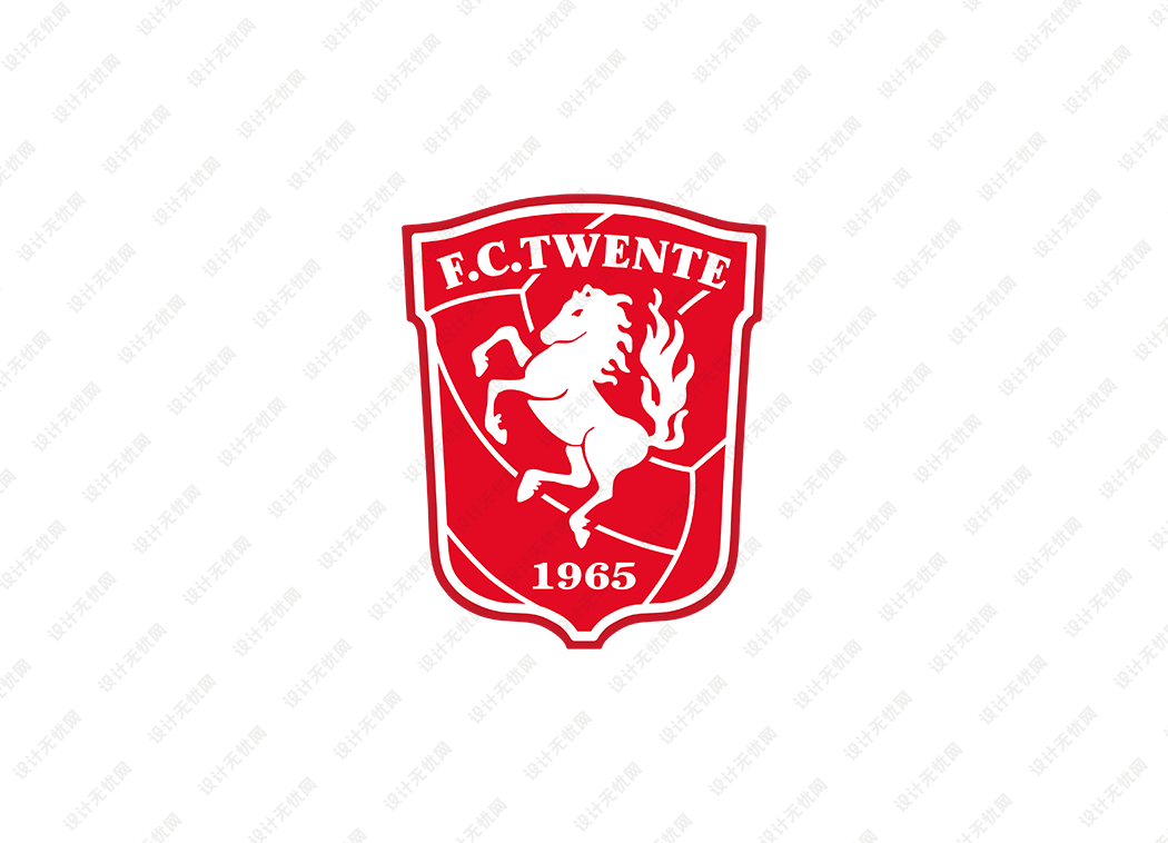 特温特足球俱乐部队徽logo矢量素材