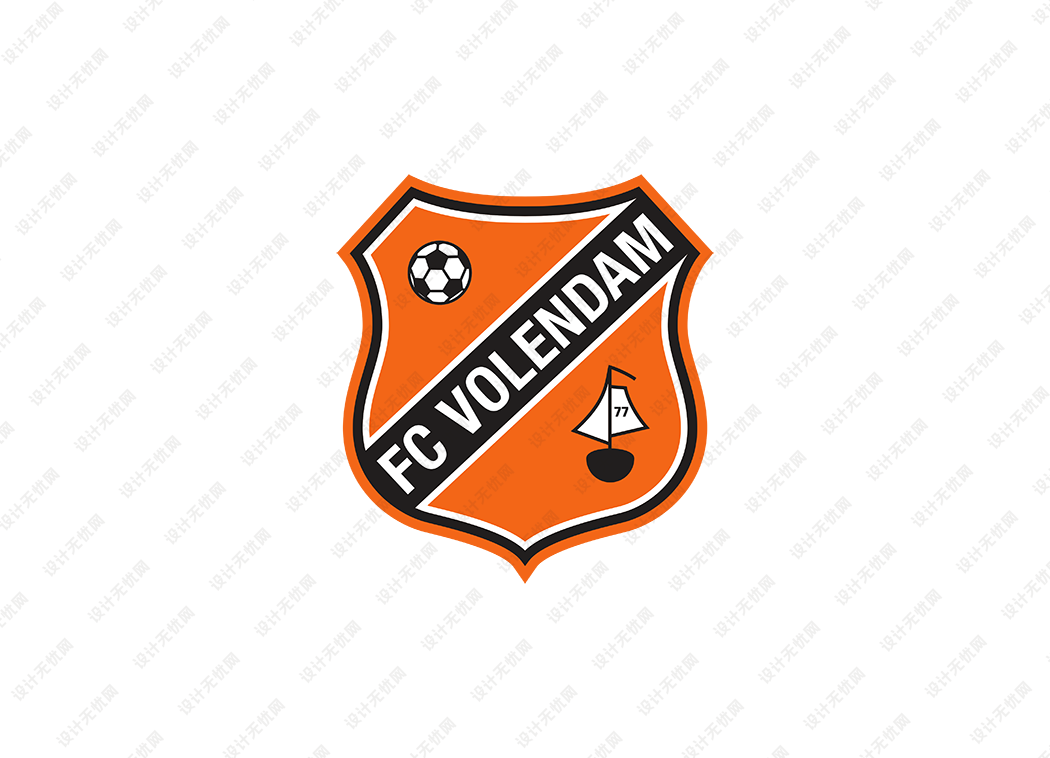 福伦丹足球俱乐部队徽logo矢量素材